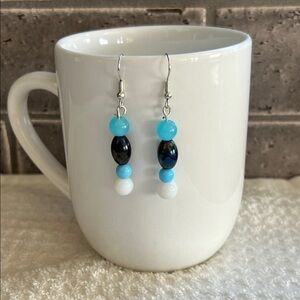 Chic Multicolor Beaded Earrings